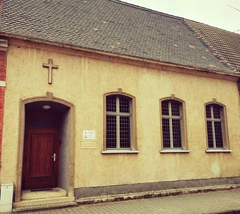 דירות Oranienbaum-Woerlitz Ehemalige Kirche In Neuem Glanz מראה חיצוני תמונה